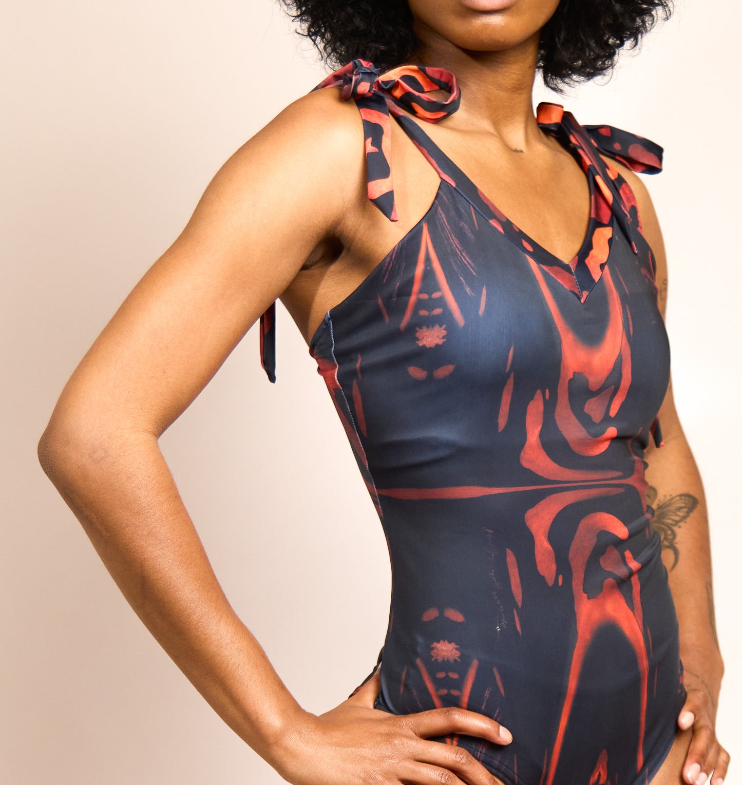 Women's Tie Shoulder Swimsuit- The Remix