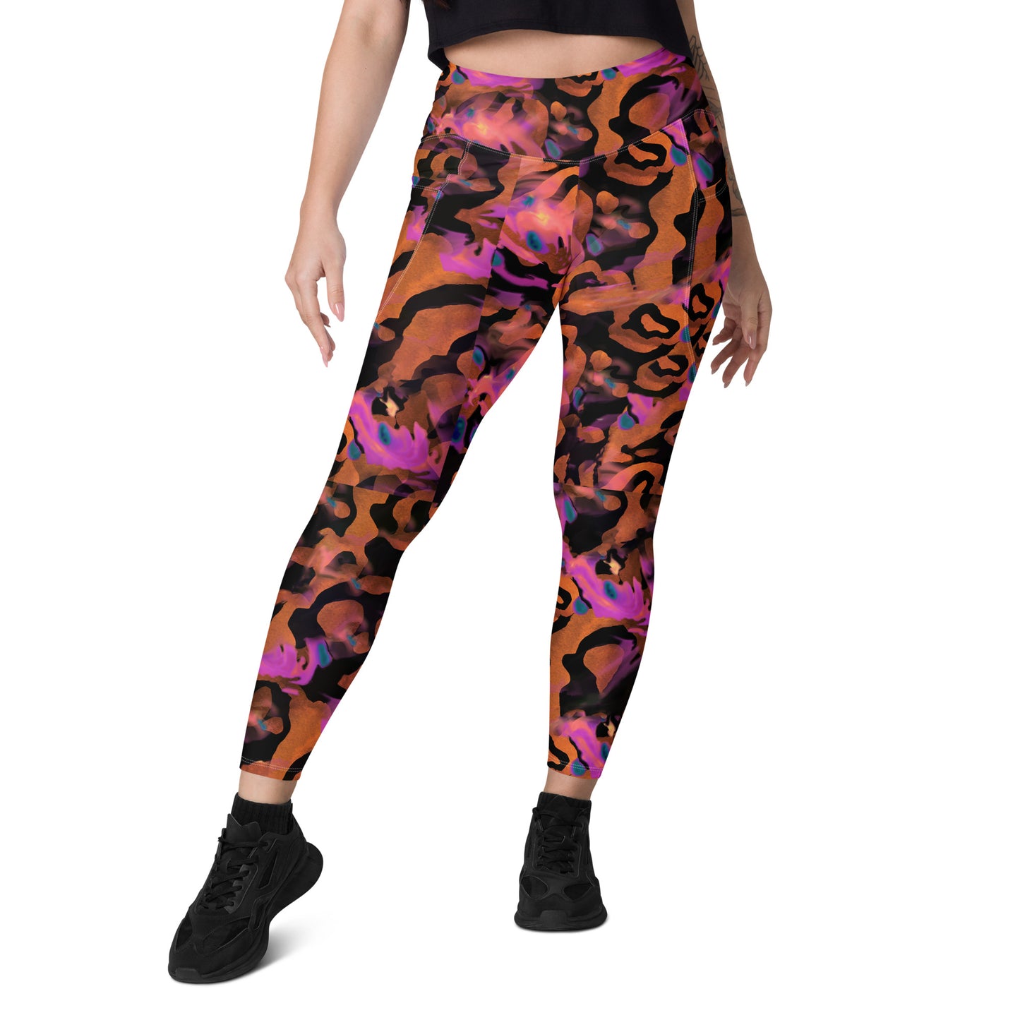 Leggings with Pockets - Watermelon Flavor