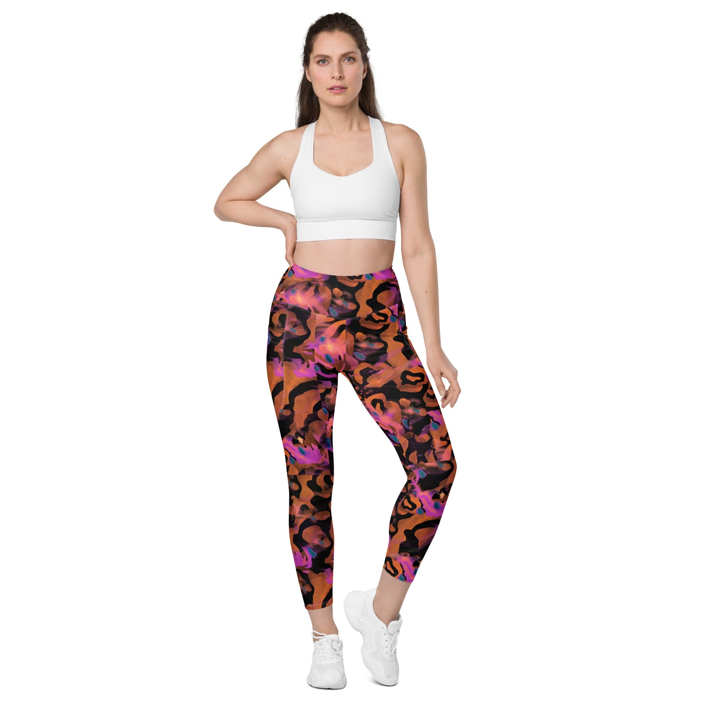 Leggings with Pockets - Watermelon Flavor