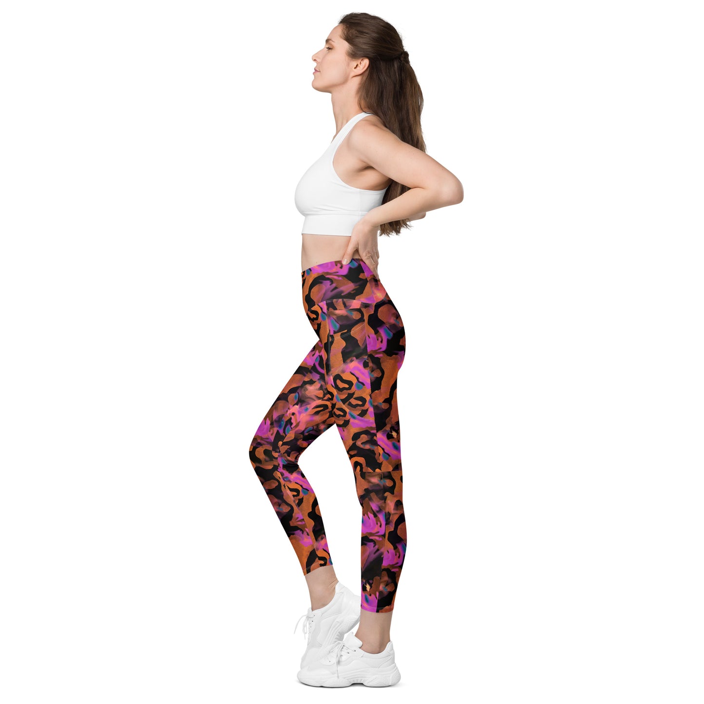 Leggings with Pockets - Watermelon Flavor