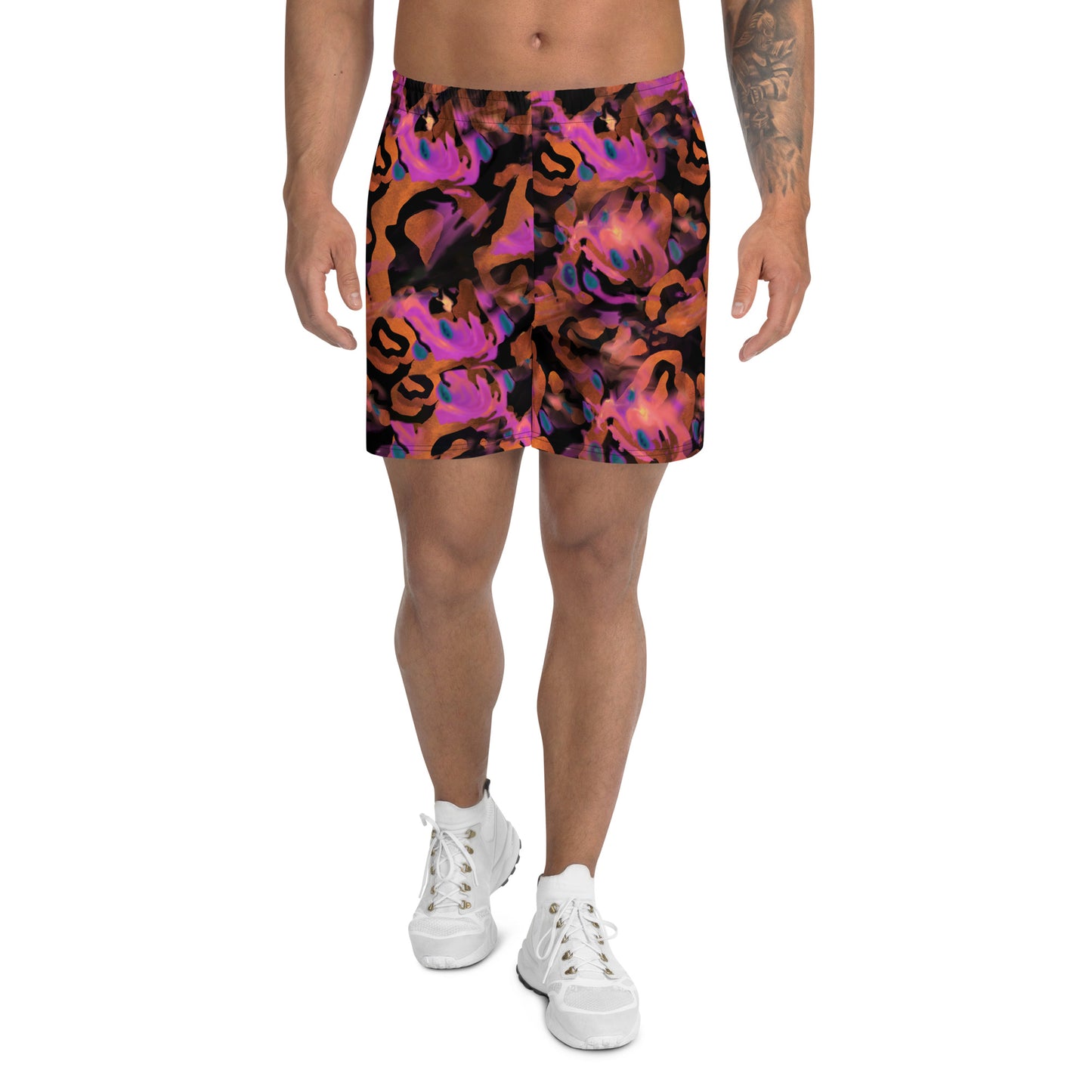Men's Athletic Shorts - Watermelon Flavor