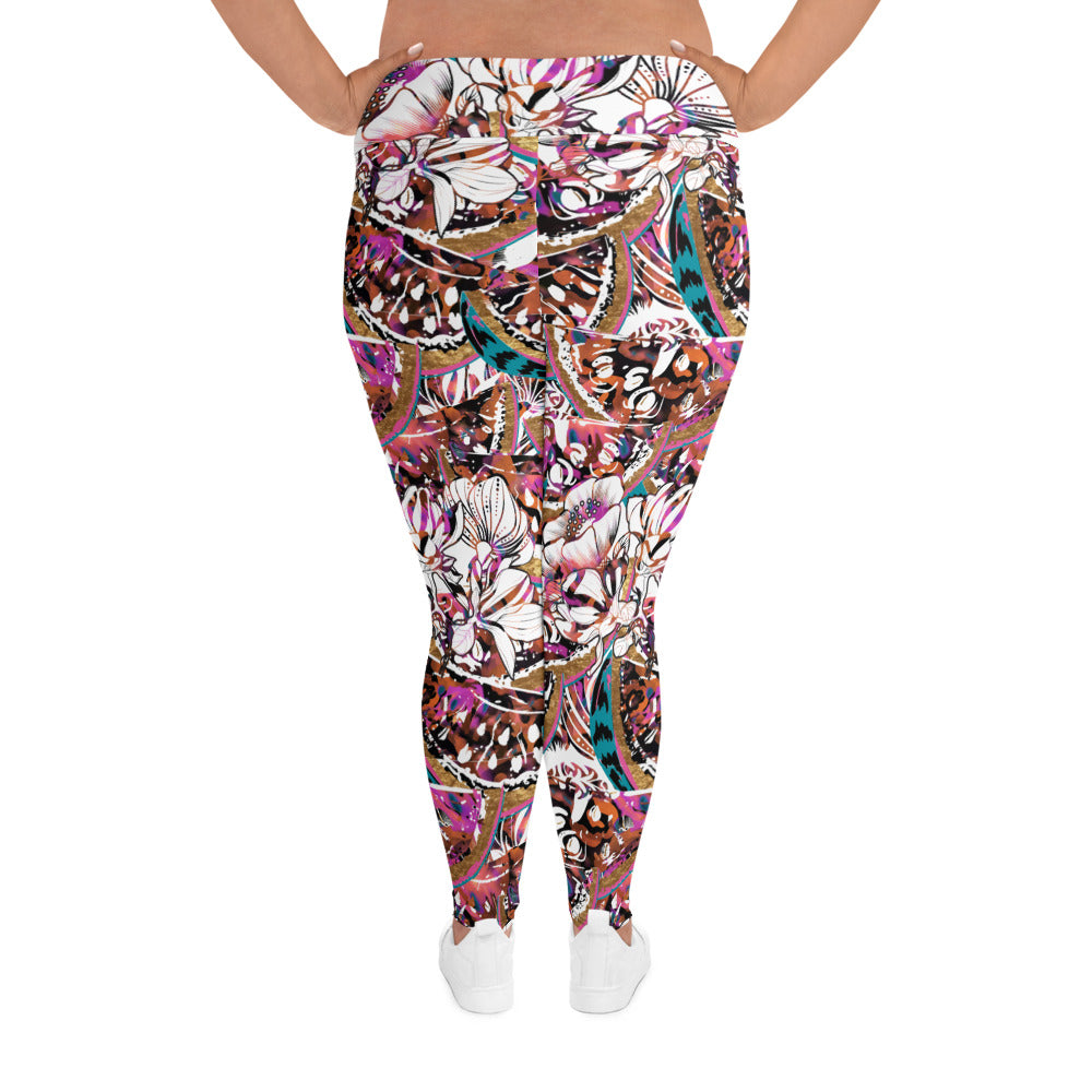 Leggings - Plus Size - Kaleidoscope