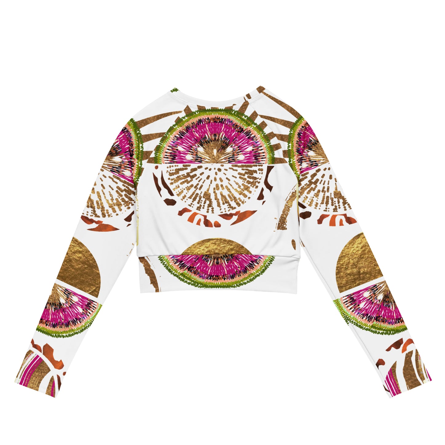 Long-Sleeve Surf Top - Sun Melon White