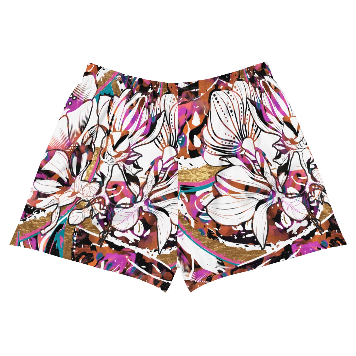 Women’s Athletic Shorts - Kaleidoscope