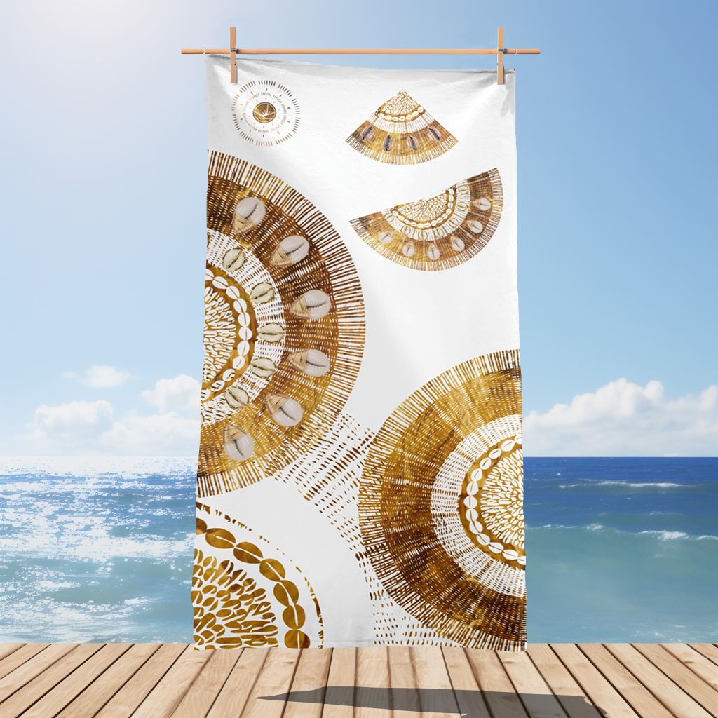 Beach Towel - Golden Melon I