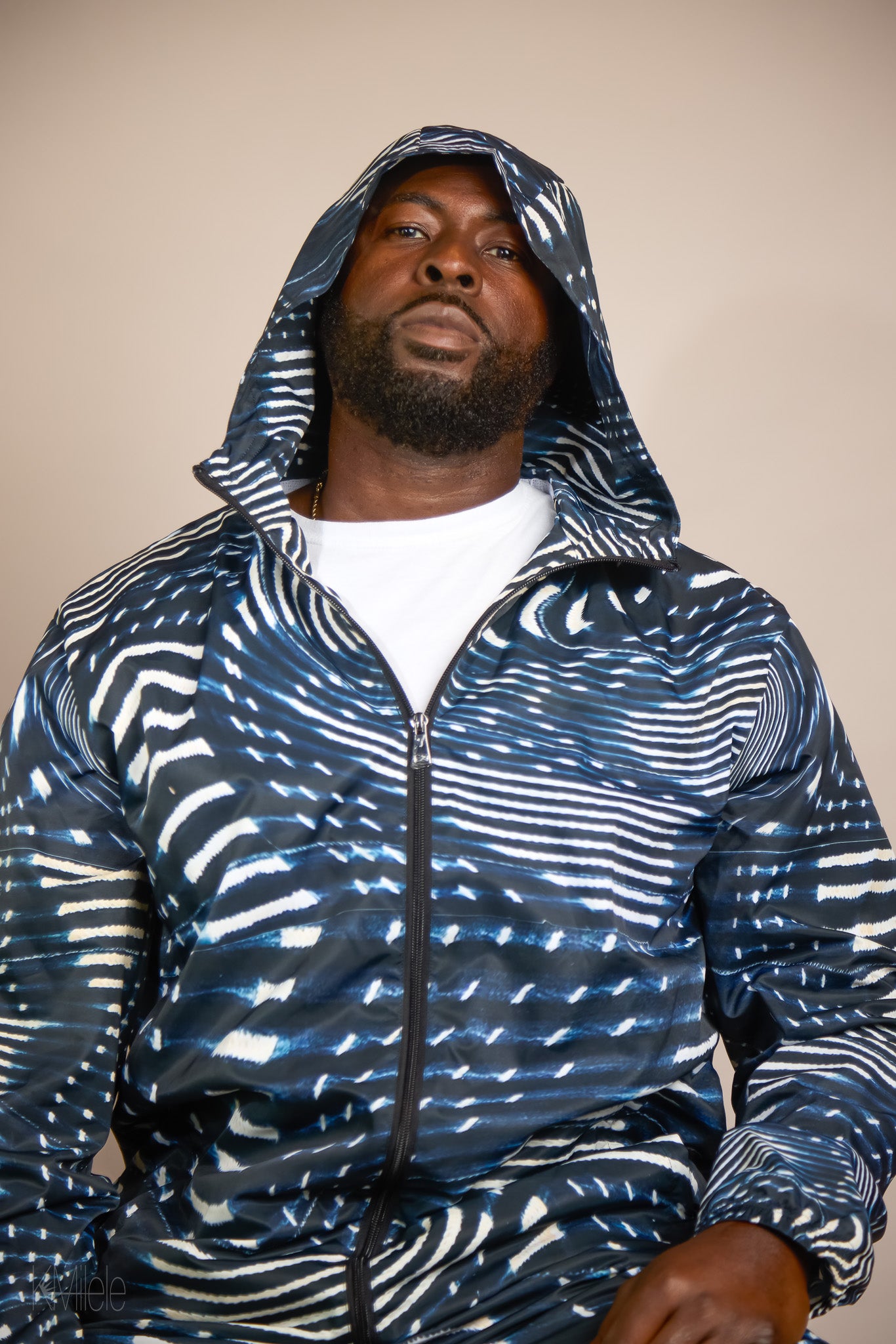 Track Jacket Windbreaker - Mali Indigo