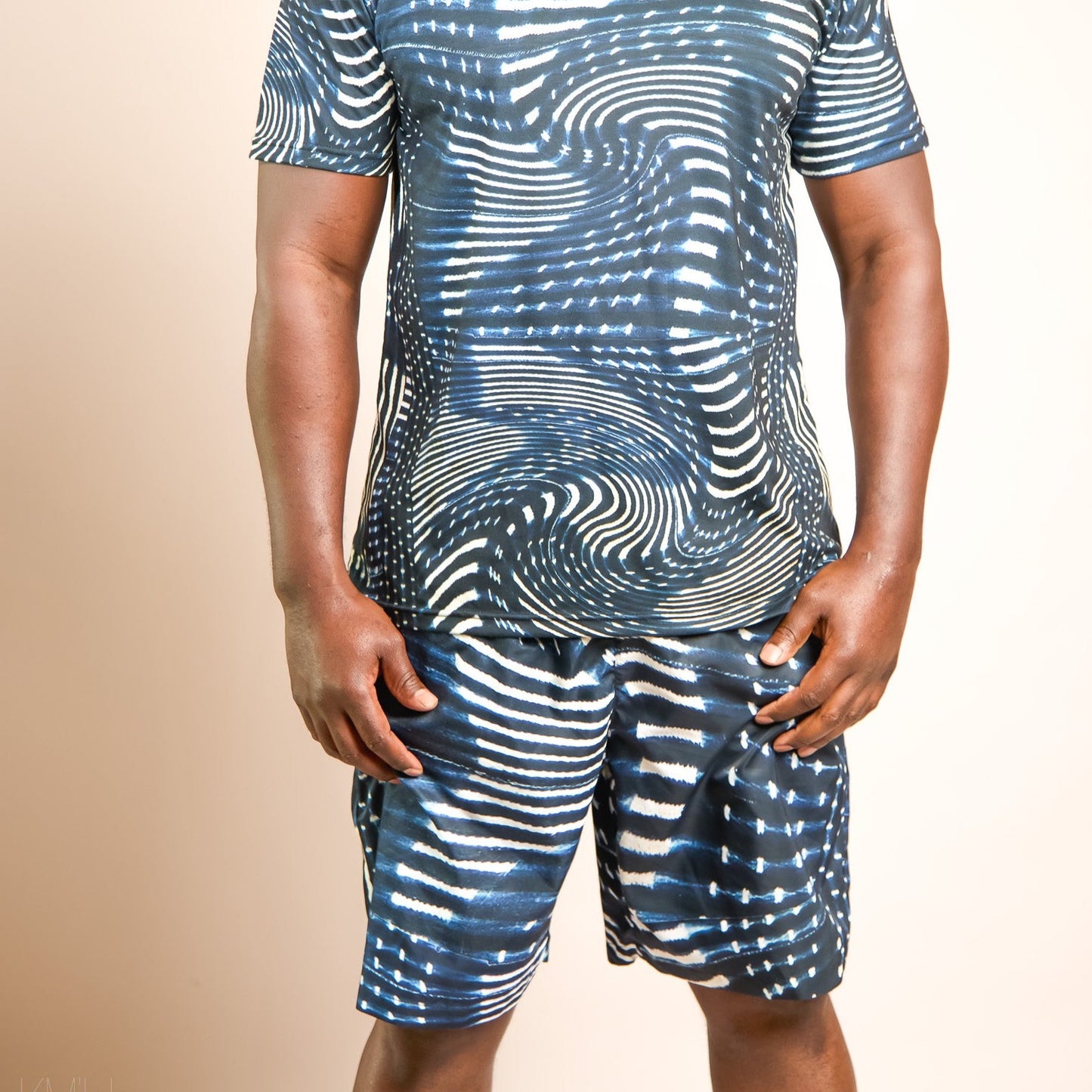 Men's Athletic Shorts - Mali Indigo