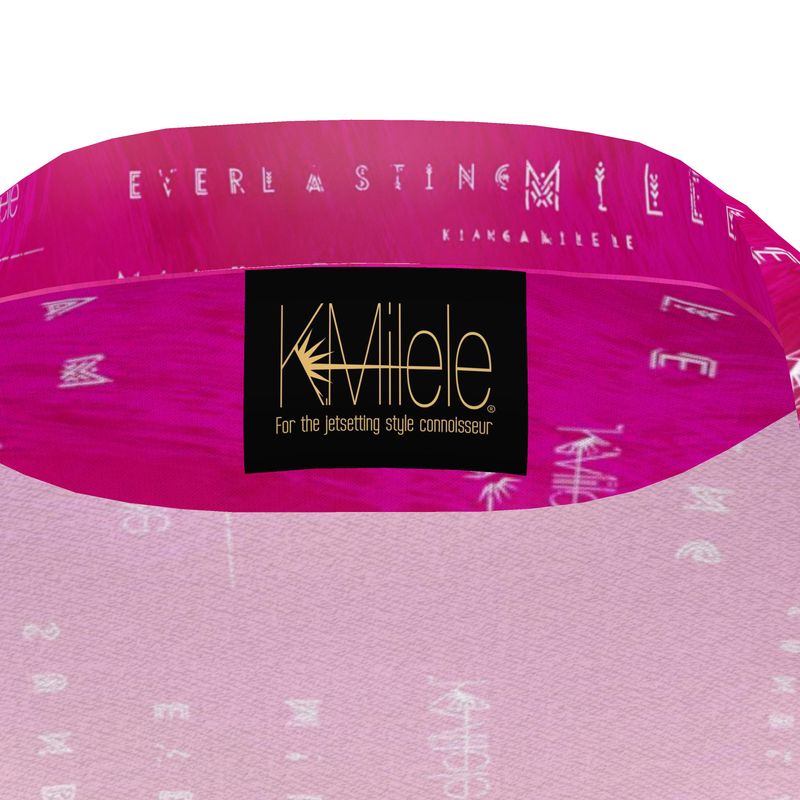 Men’s Premium Silk Shirt - Radiant Pink