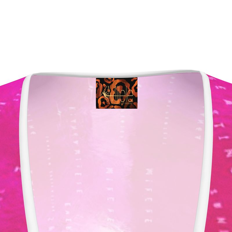 Premium Wrap Dress - Radiant Pink