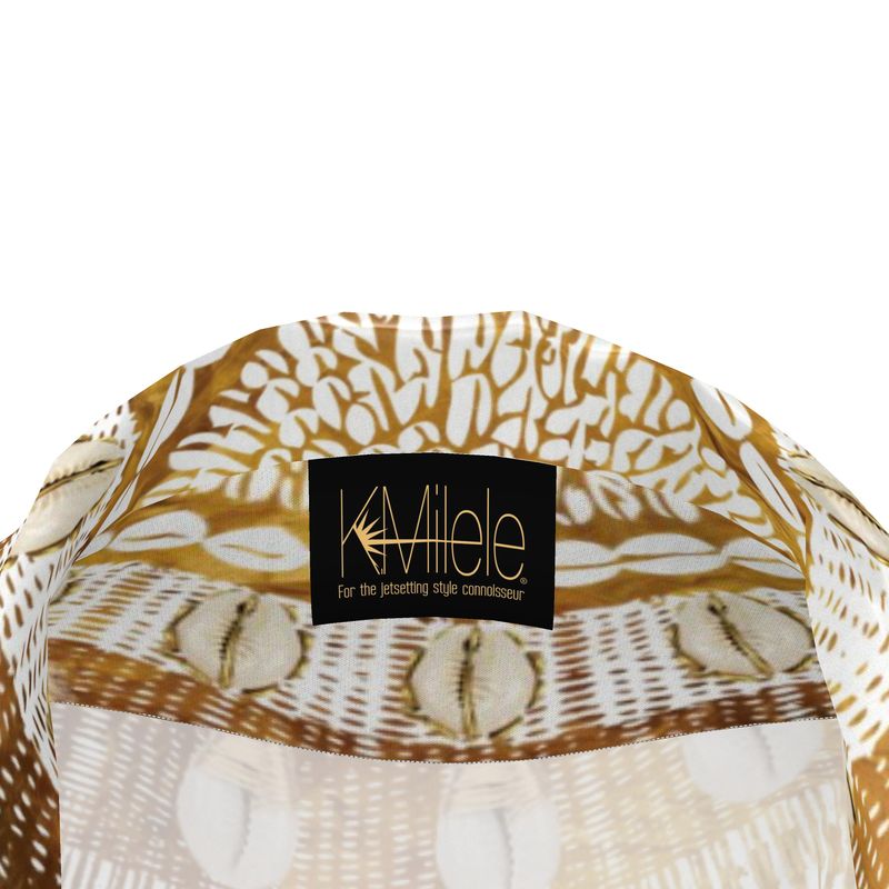 Women’s Premium Silk Shirt - Golden Melon