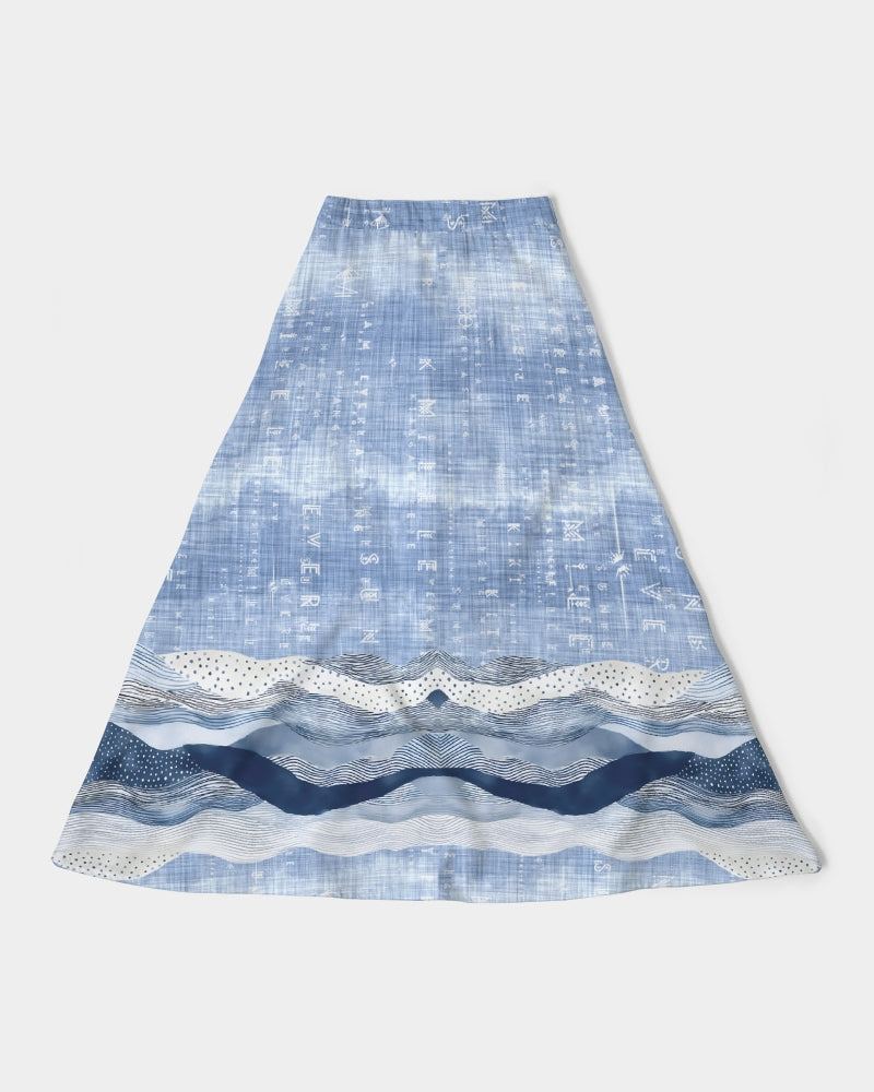 Women's A-Line Midi Skirt - Sweetwater