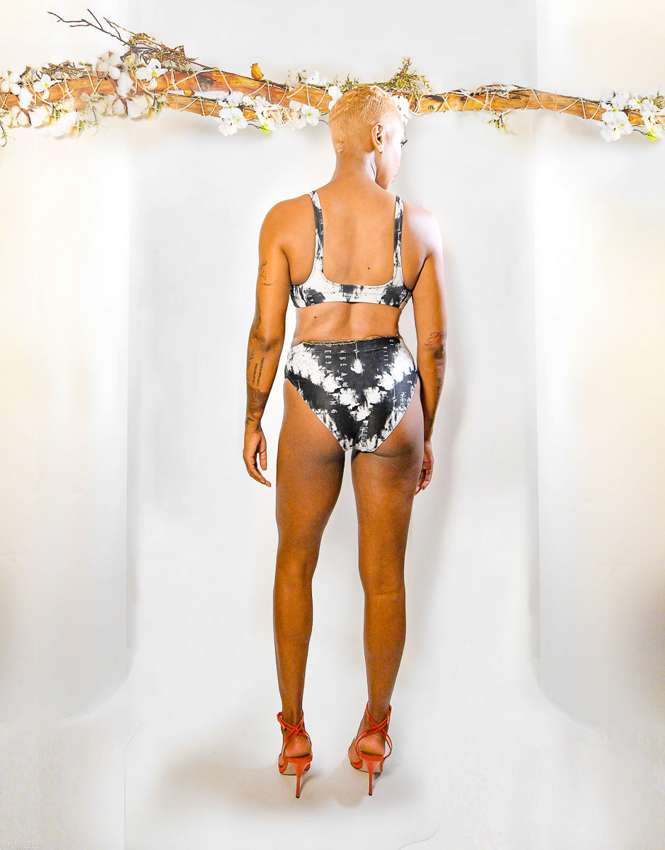 High-Waisted Swimsuit - Let Me Fly - 25% Off