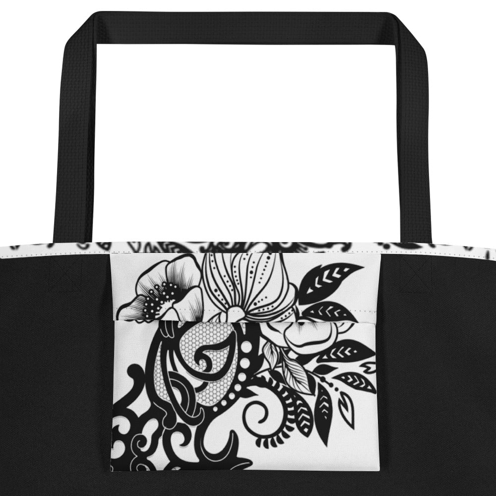 "Powerful" Kitty Tote Bag