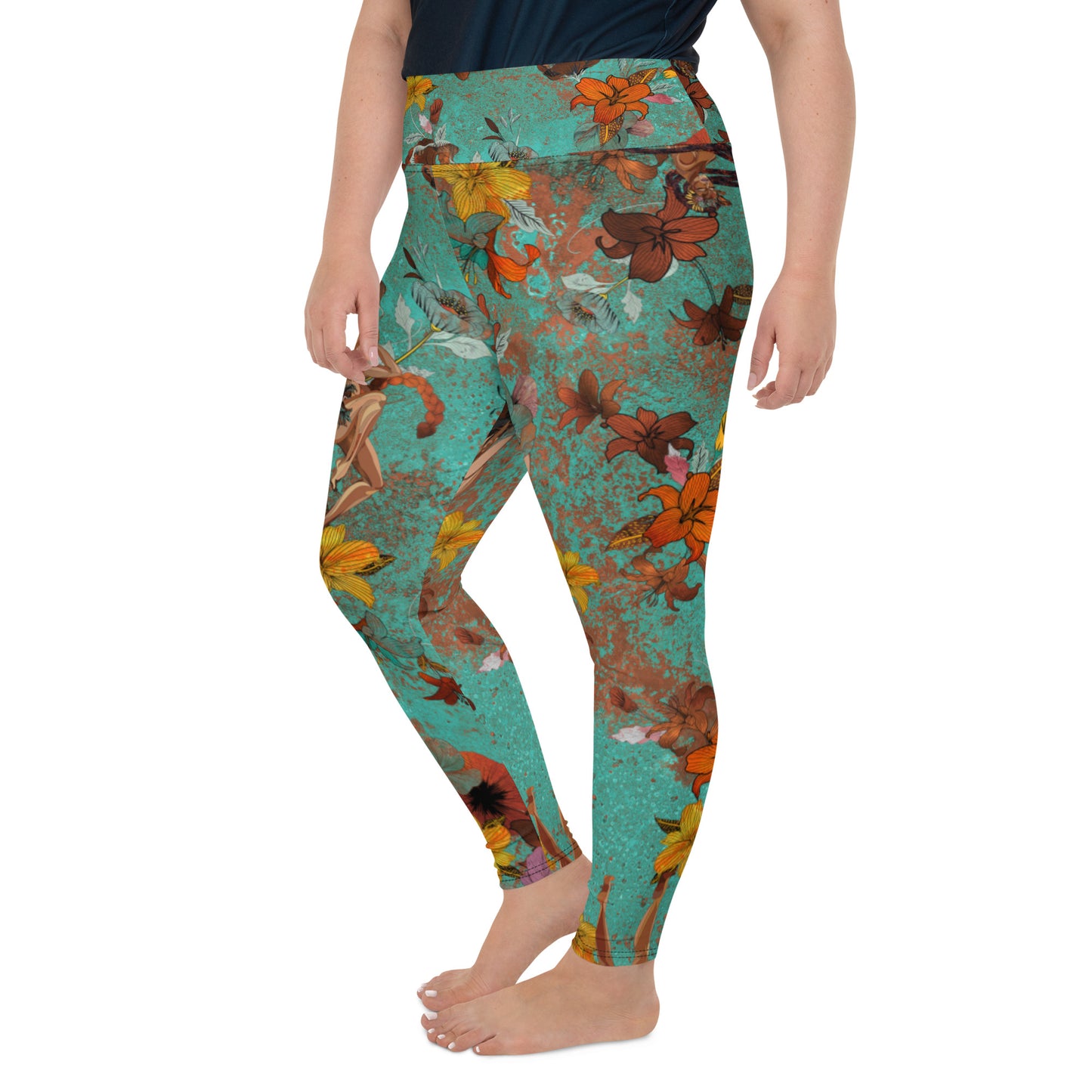 Plus Size Leggings - Black Joy