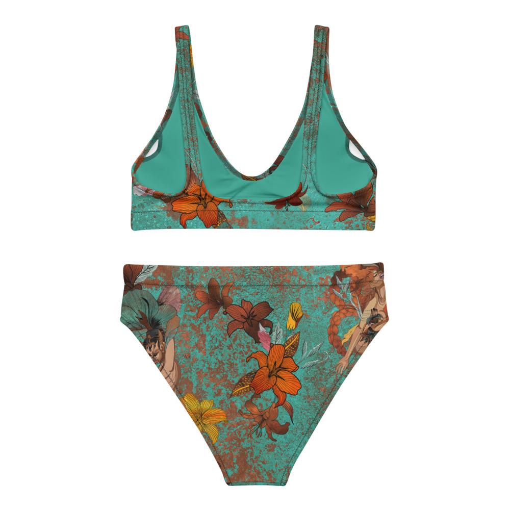 High-Waisted Swimsuit - Black Joy