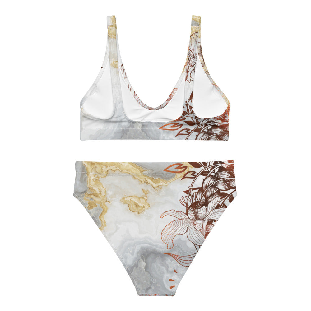 High Waisted Swimsuit - Queen of Joy