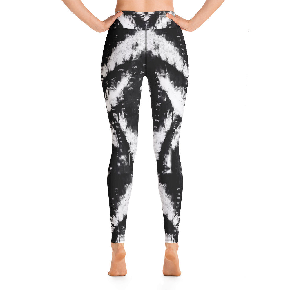 High Waisted Leggings - Let Me Fly