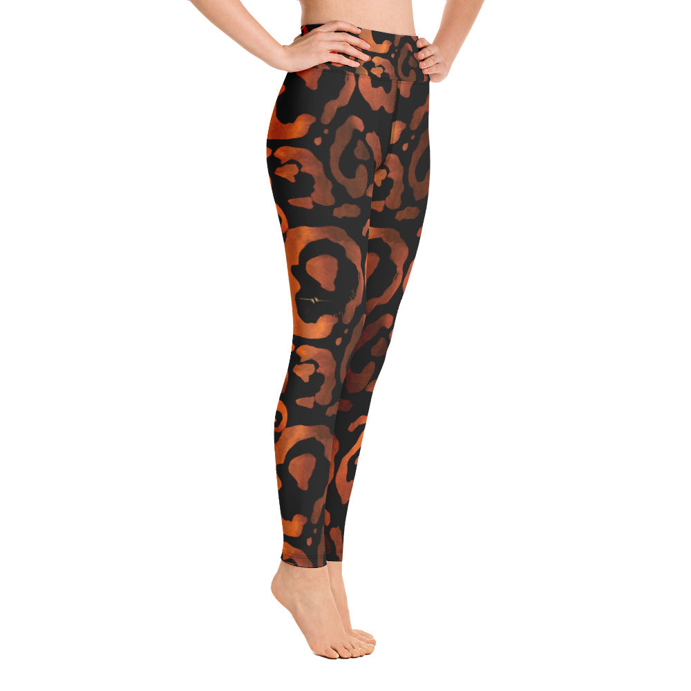 "Kitty 4 Life" High Waisted Leggings