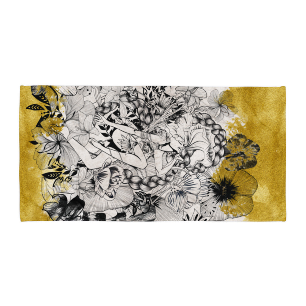 Beach Towel - Garden of Joym