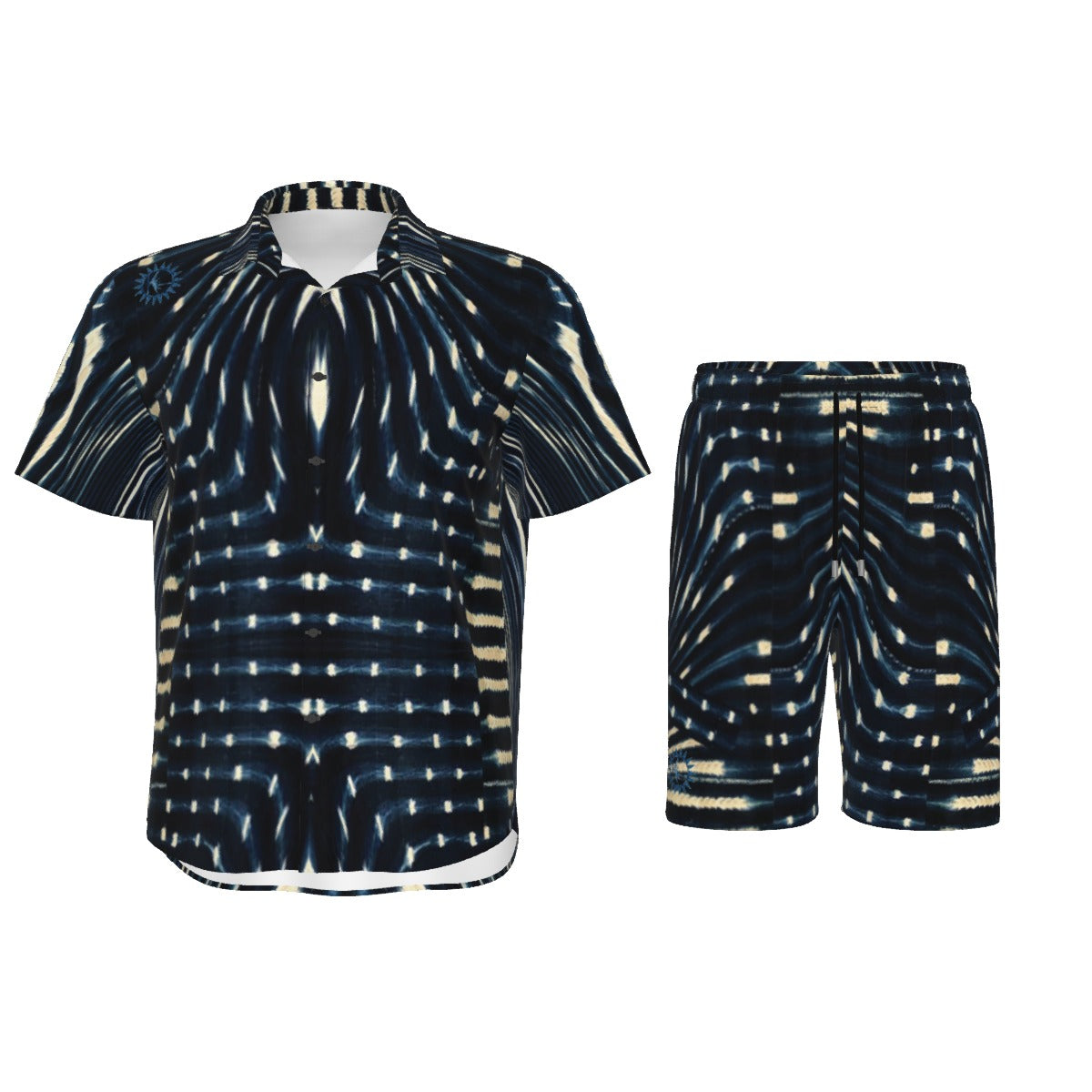 Men's 2pc Shorts Set - Mali Indigo