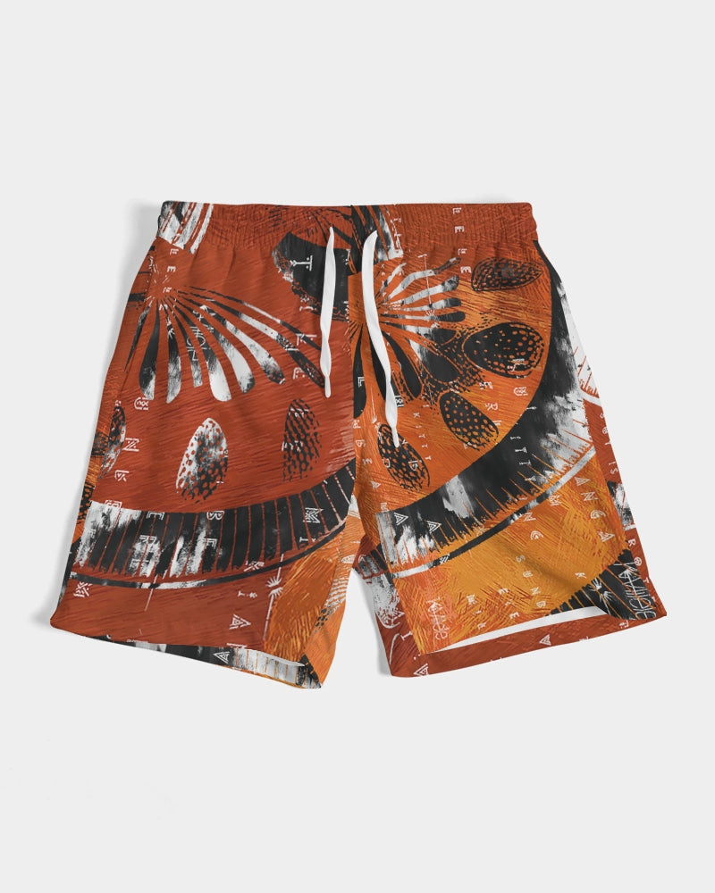 Sweet Sunset Men's All-Over Print Swim Trunk