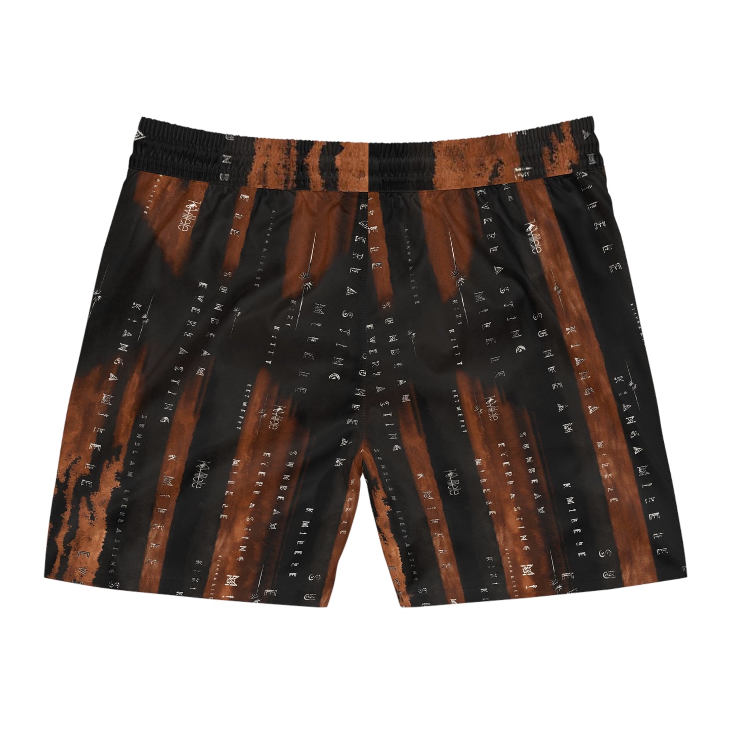 Men's Mid-Length Swim Shorts - Smells Like Tulsa