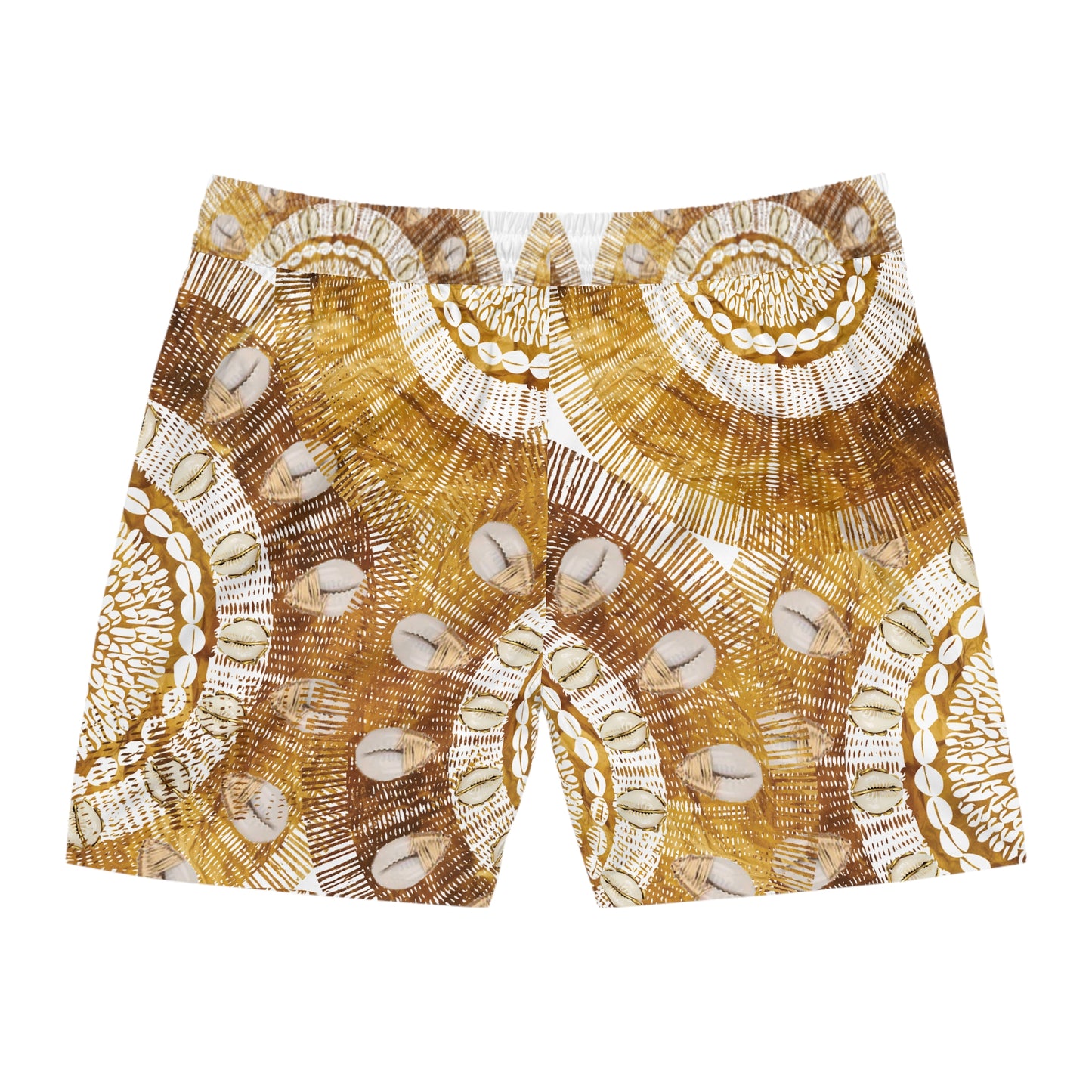 Men's Mid-Length Swim Shorts - Golden Melon