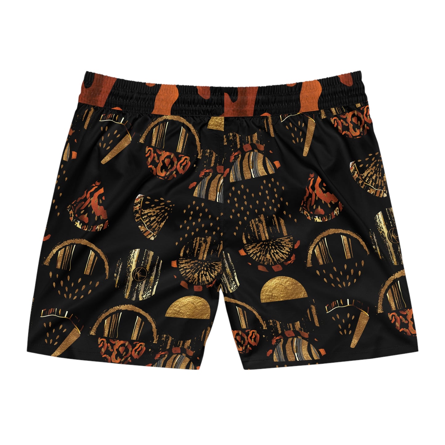 Men's Mid-Length Swim Shorts - Motherland Melon