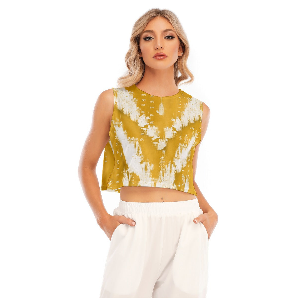 Women's Sleeveless Cropped Top