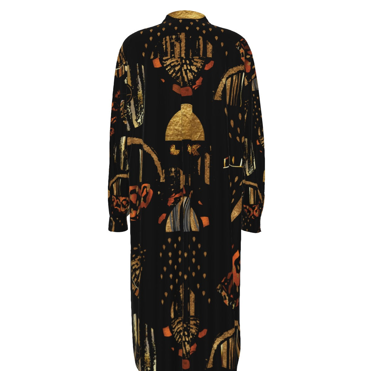 Women's Rayon Shirt Dress -Motherland