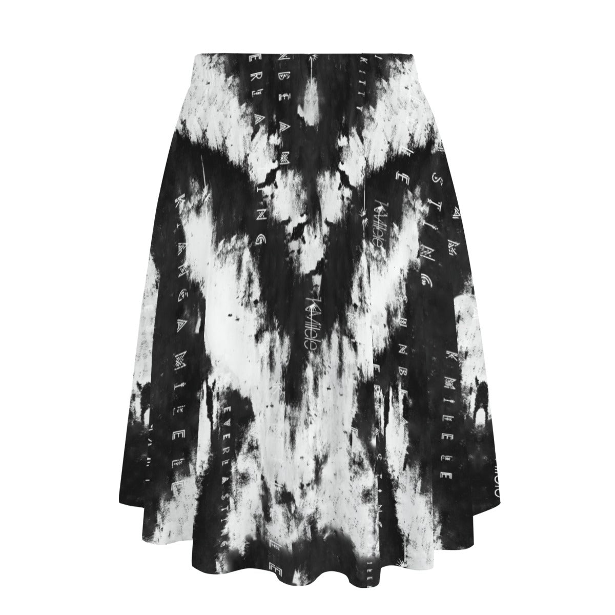 Womem's Midi Skirt With Pockets - Let Me Fly