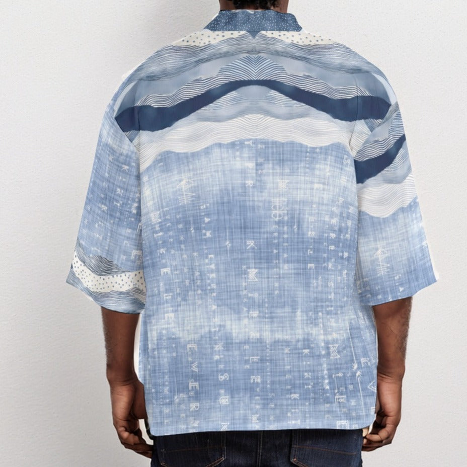 Unisex Kimono Shirt - Sweetwater