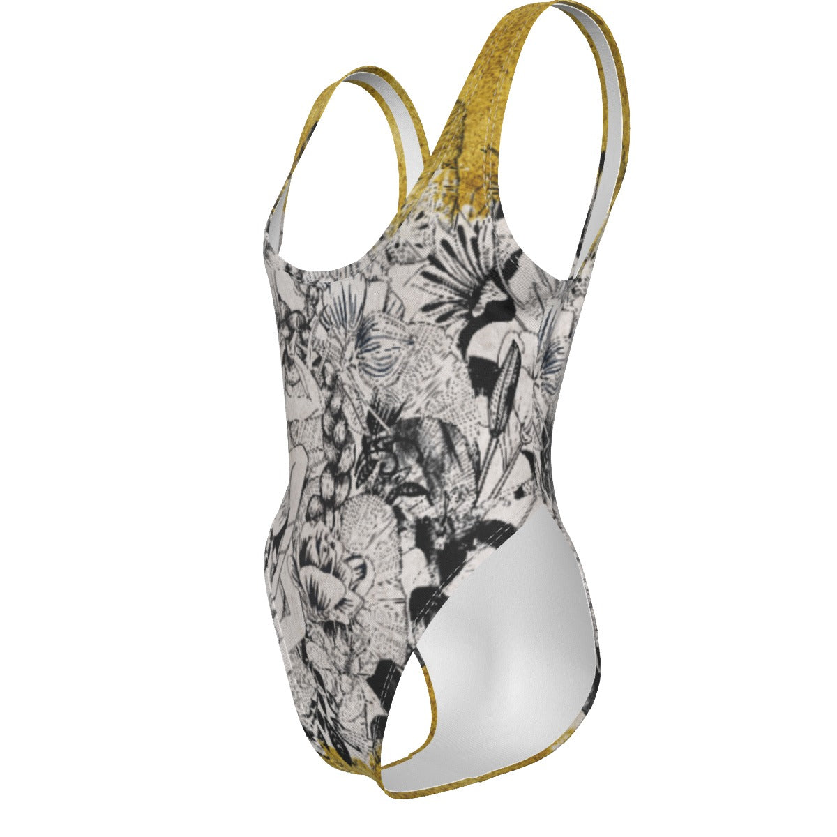 Women's High Cut Scandal-Fit Swimsuit - Garden of Joy