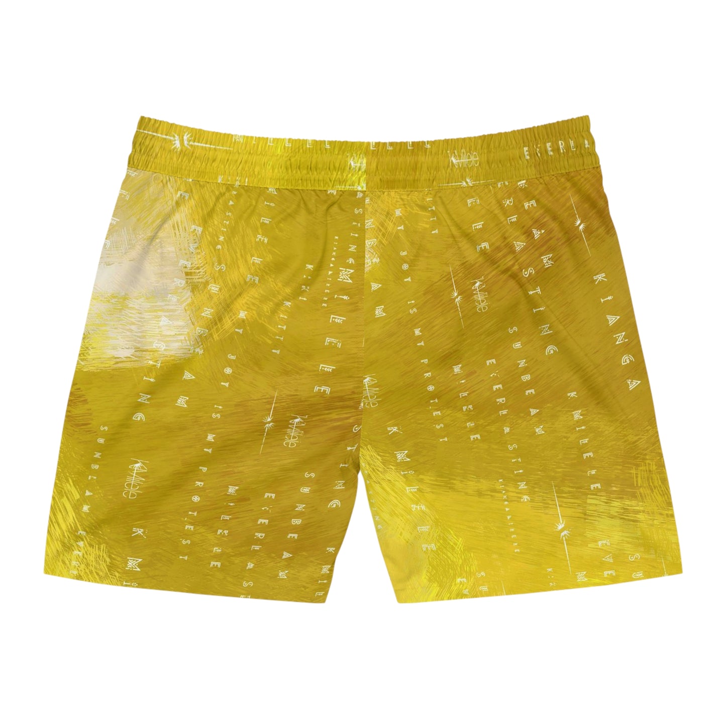 Men's Mid-Length Swim Shorts - Sunbeam