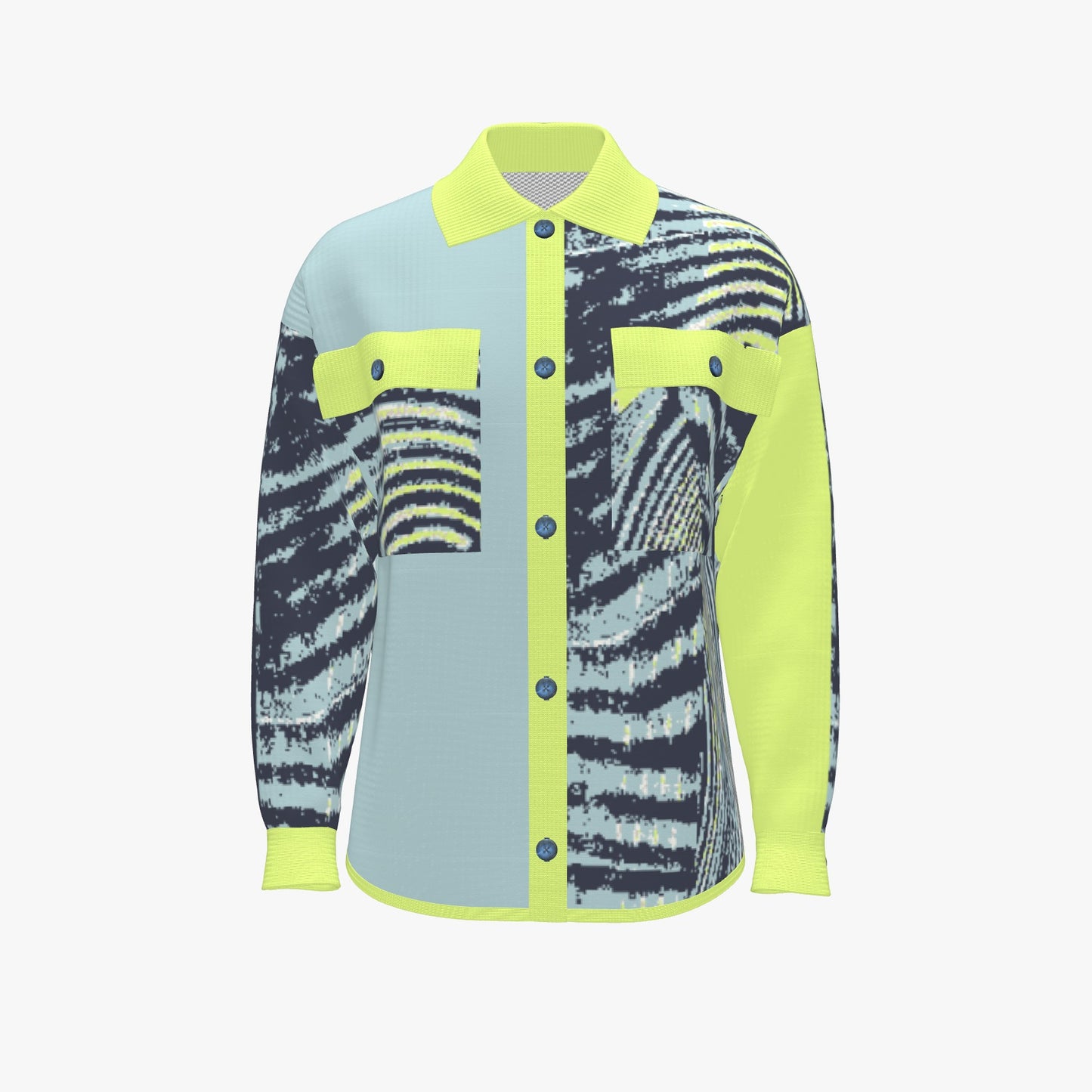 Premium Unisex Jacquard Knit Shacket