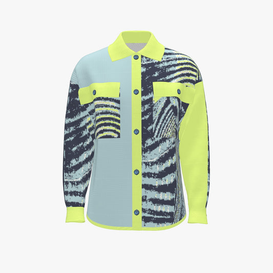 Premium Unisex Jacquard Knit Shacket