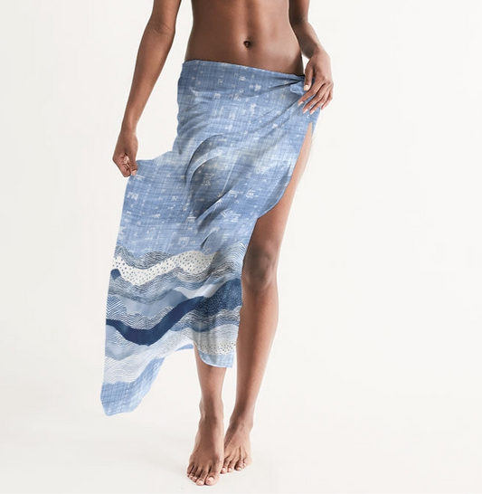 Swimwear Cover Up Sarong - Sweetwater