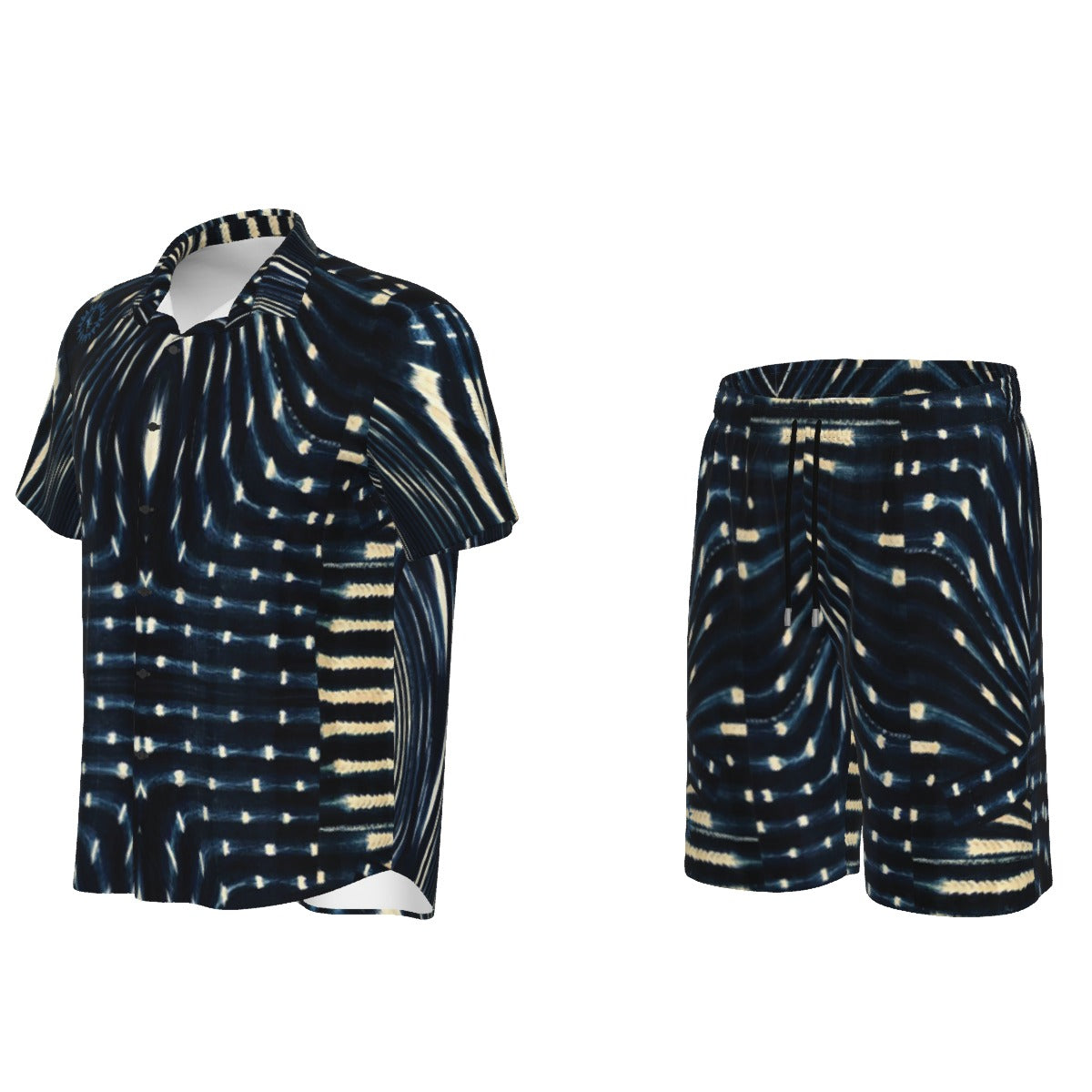 Men's 2pc Shorts Set - Mali Indigo