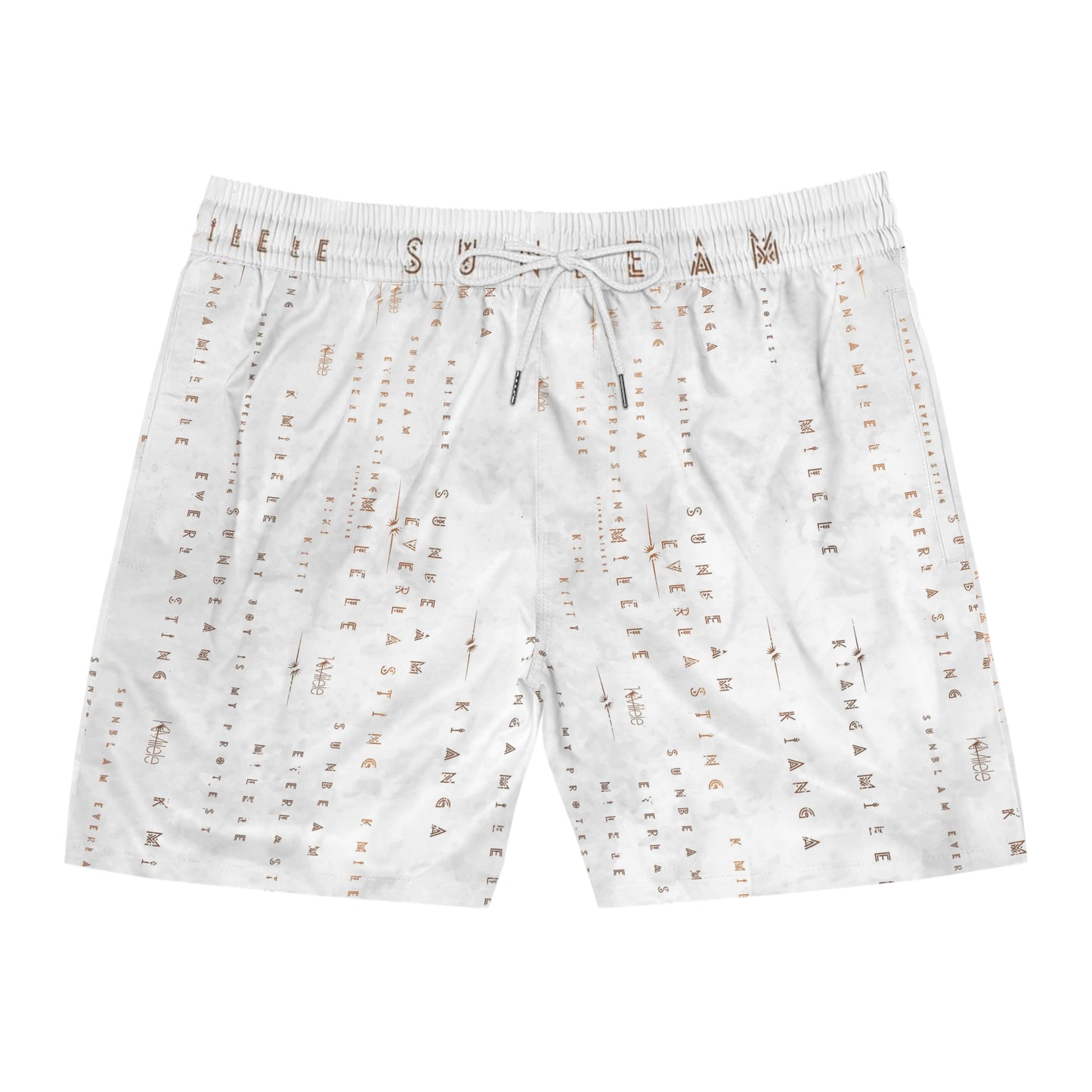 Men's Mid-Length Swim Shorts - Marble Sands