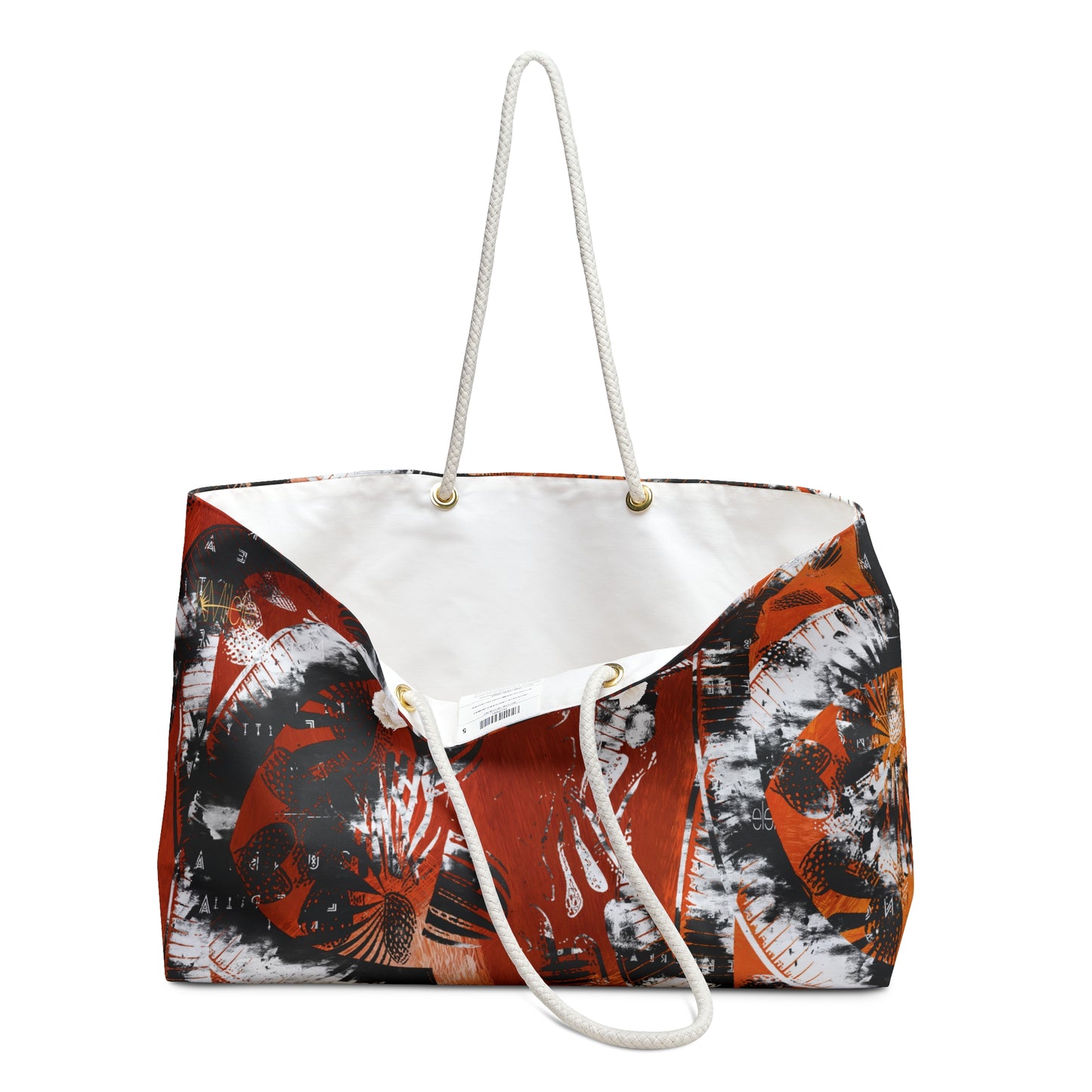 Rope Handle Beach Bag - Sweet Sunset