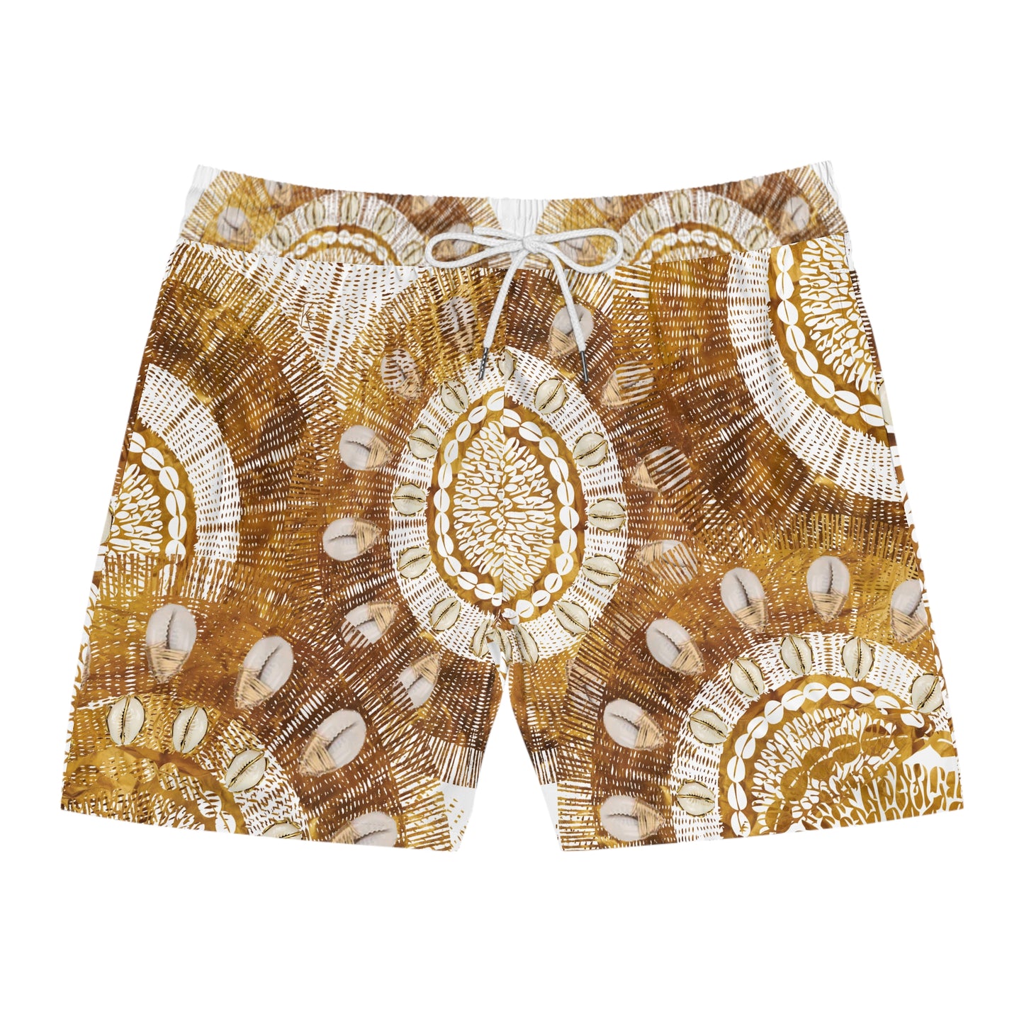 Men's Mid-Length Swim Shorts - Golden Melon