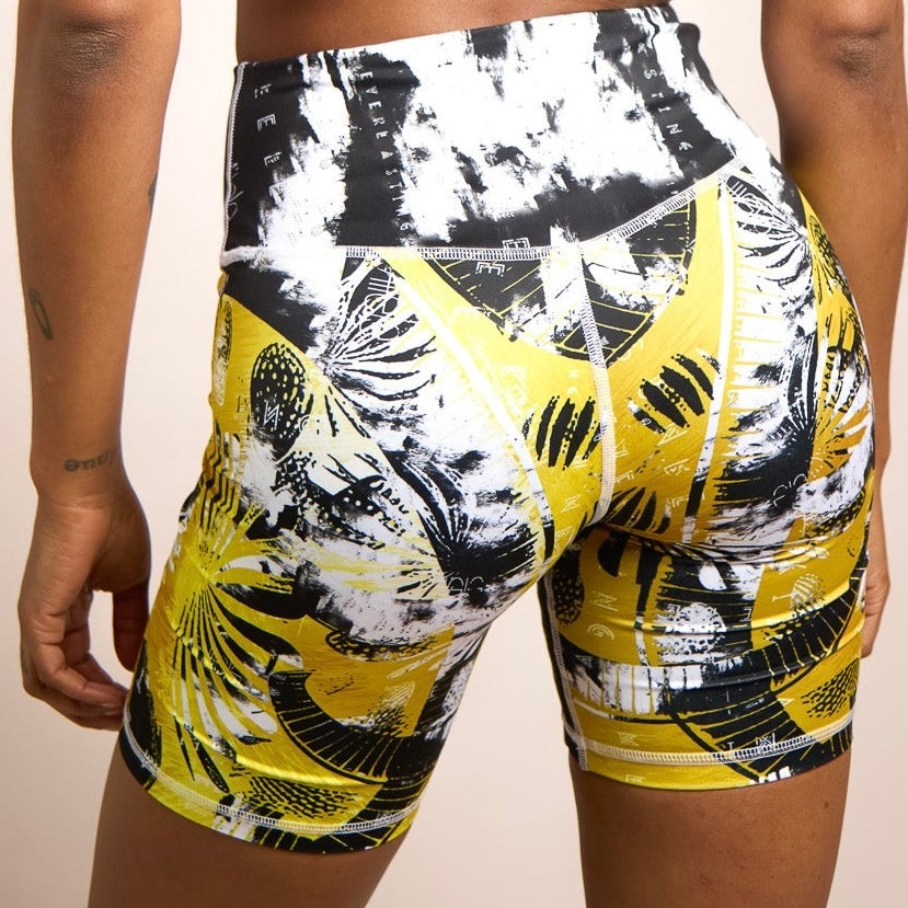 Women’s Bike Shorts- Sweet Sunrise