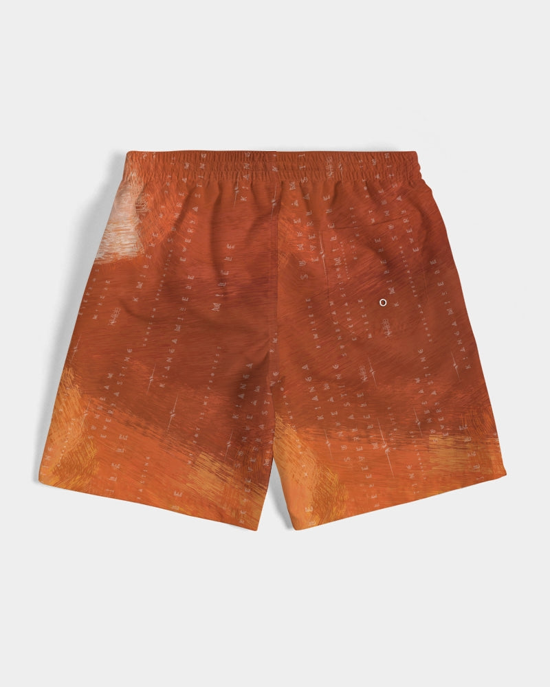 Men's Swim Shorts - Autumn Sunset