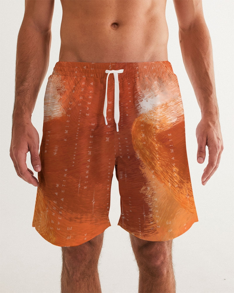 Men's Swim Shorts - Autumn Sunset