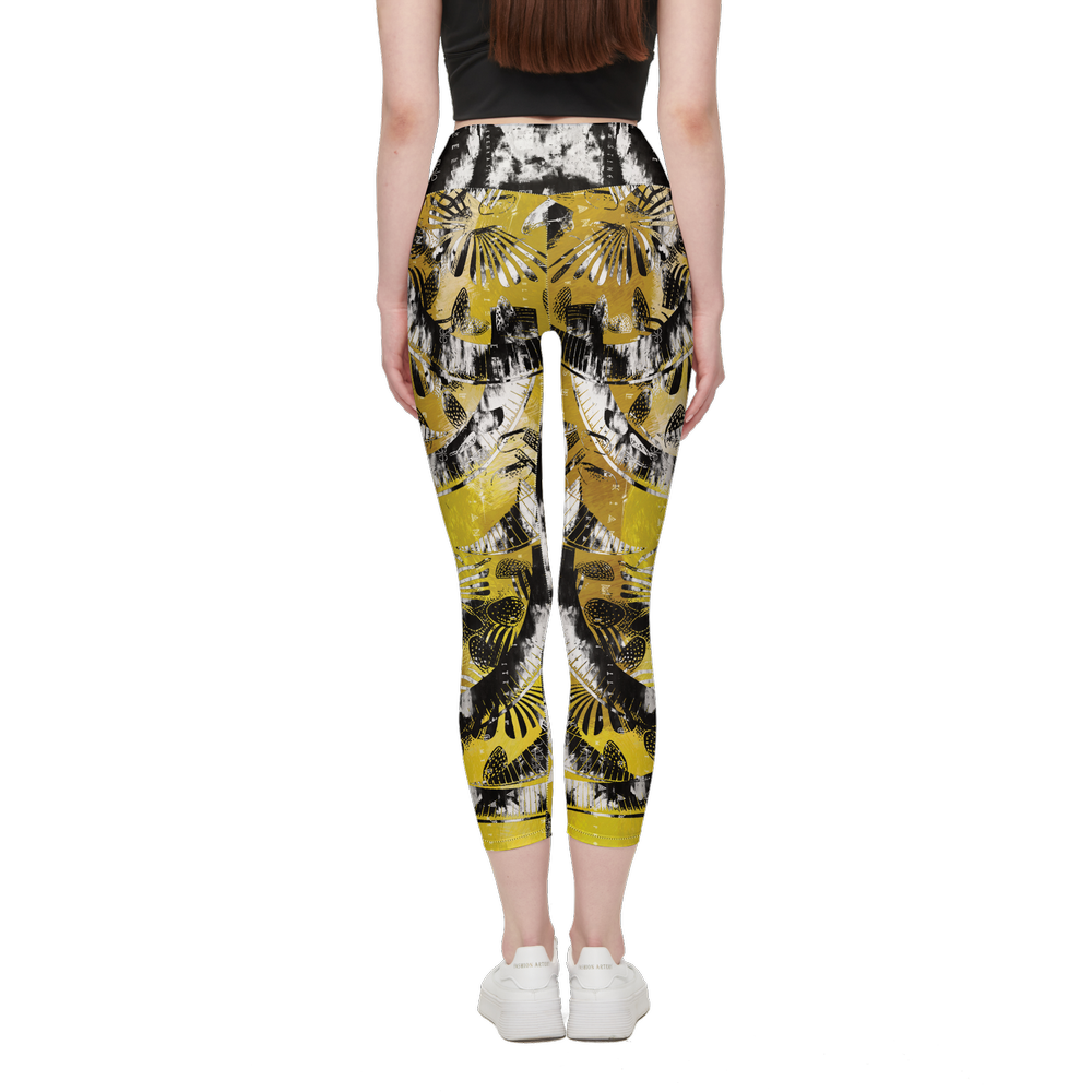 Women’s High-Rise Leggings- Sweet Sunrise