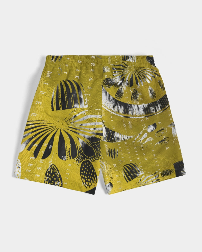 Sweet Sunrise Men's All-Over Print Swim Trunk