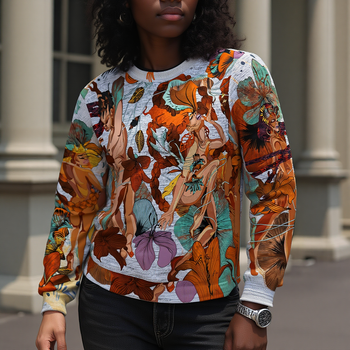 Unisex Sweatshirt - Black Joy