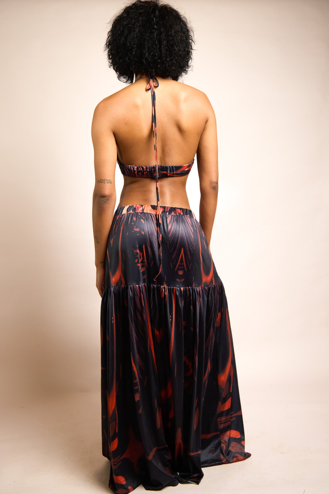 Women's 2pc Bra Top + Maxi Skirt - Remix