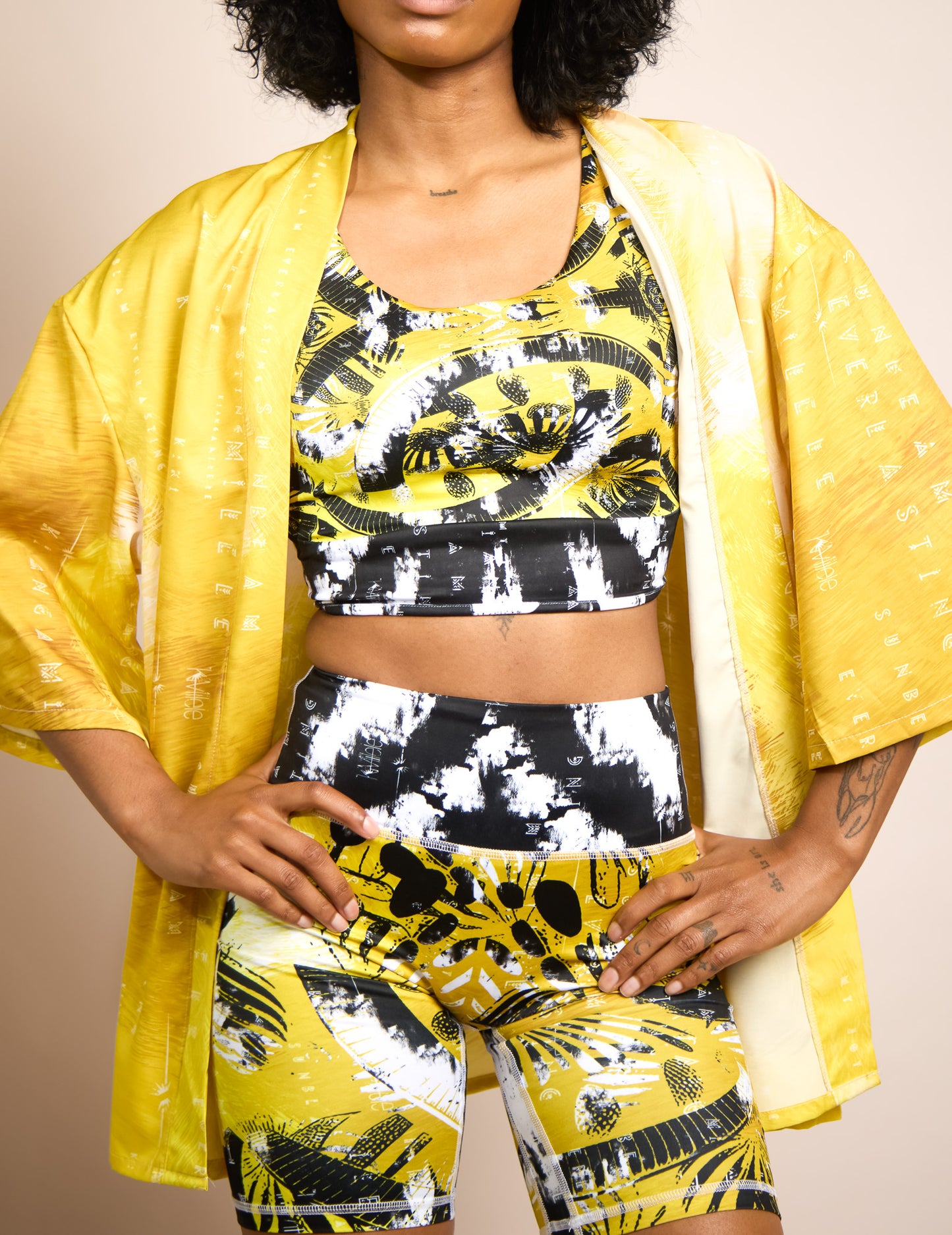 Unisex Kimono Shirt - Sunbeam