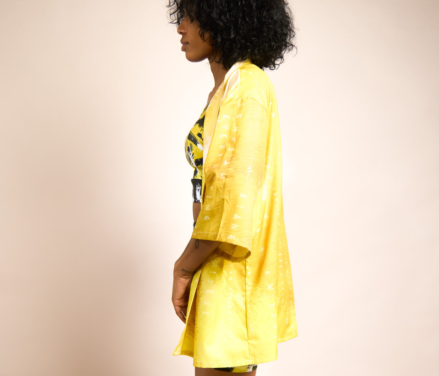 Unisex Kimono Shirt - Sunbeam